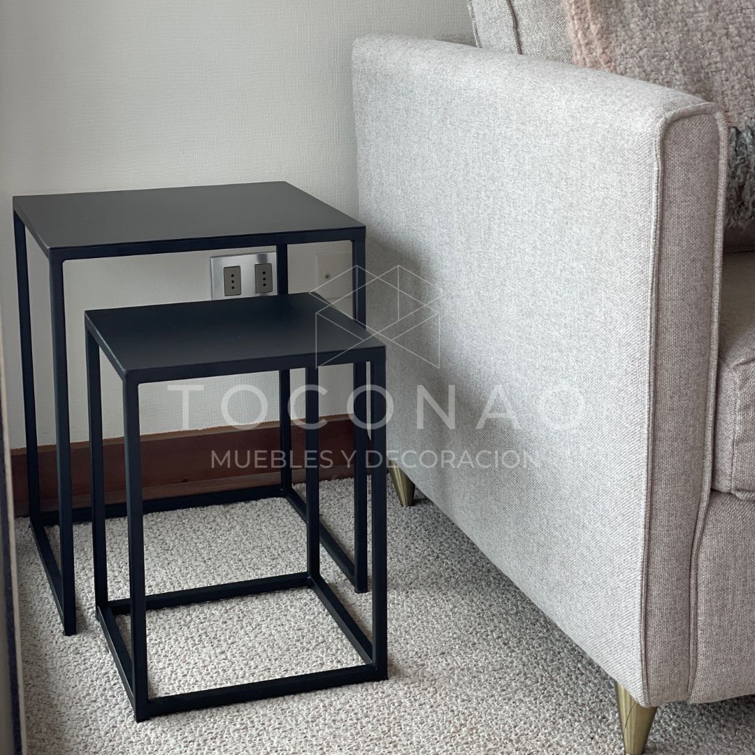 Mesa Lateral pata cubo