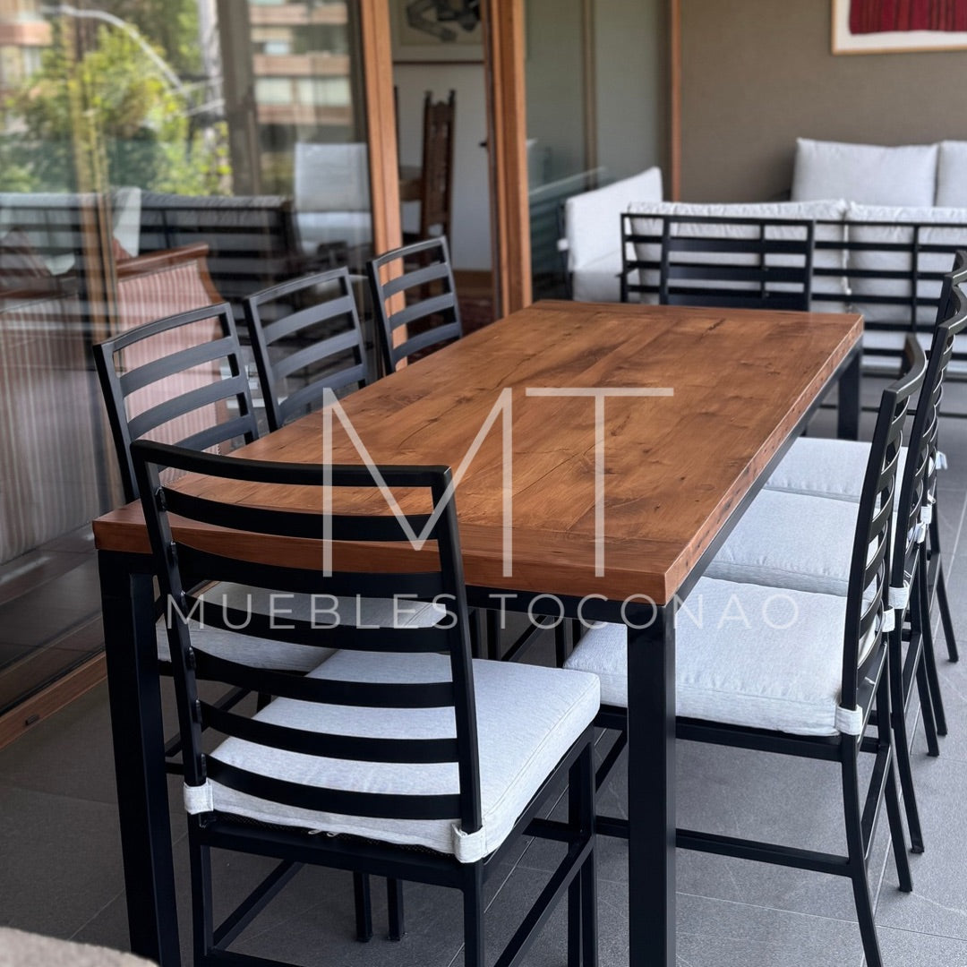 Mesa comedor cubierta roble