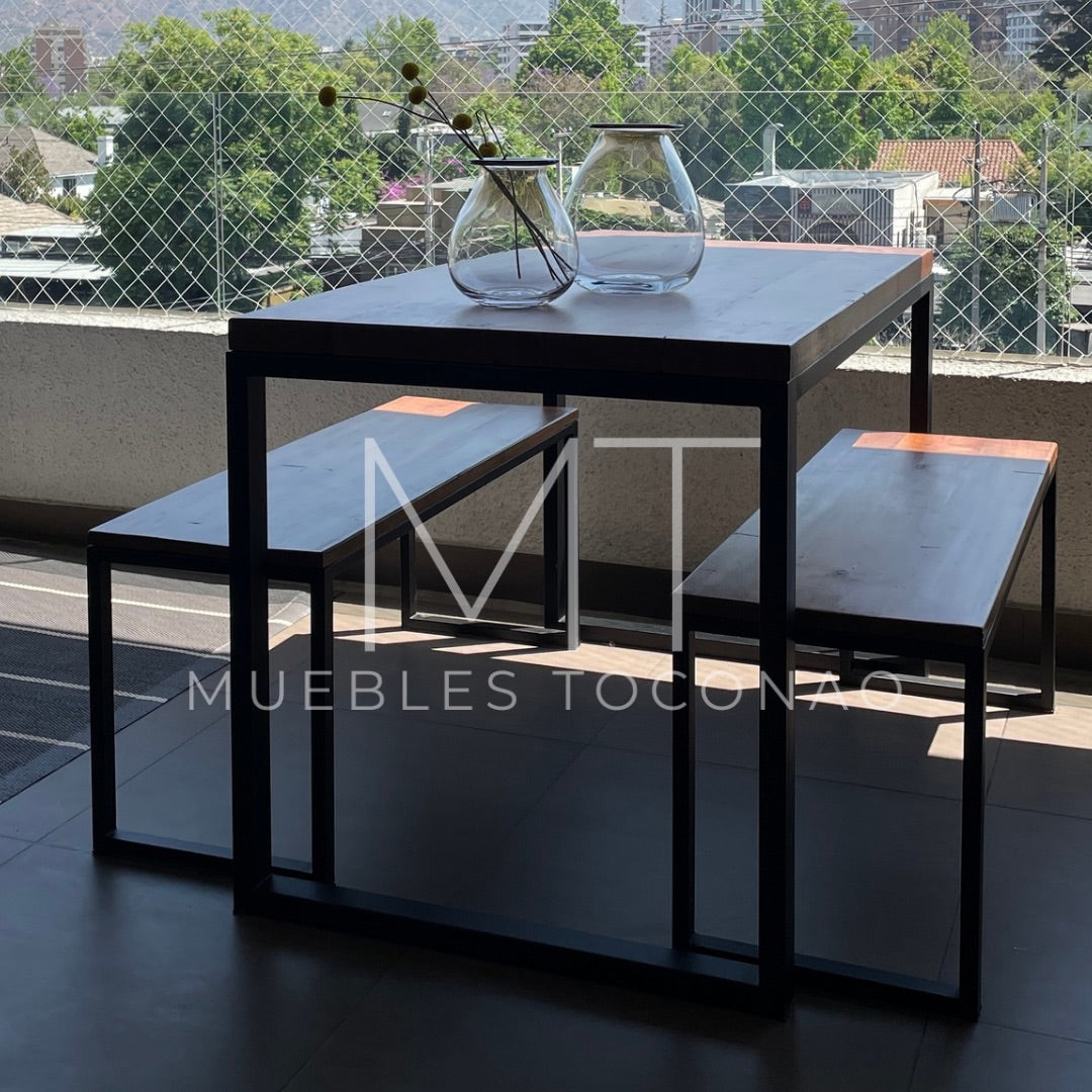 Mesa comedor cubierta roble