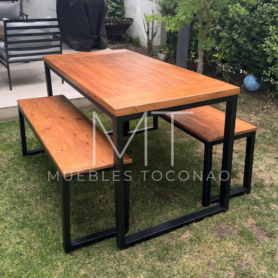 Mesa comedor cubierta roble