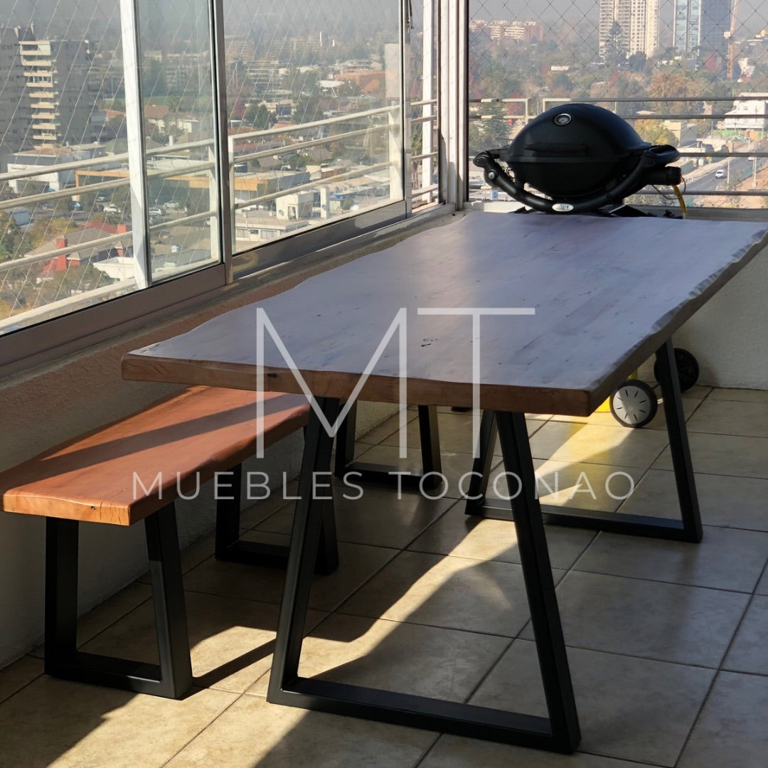 Mesa comedor cubierta roble