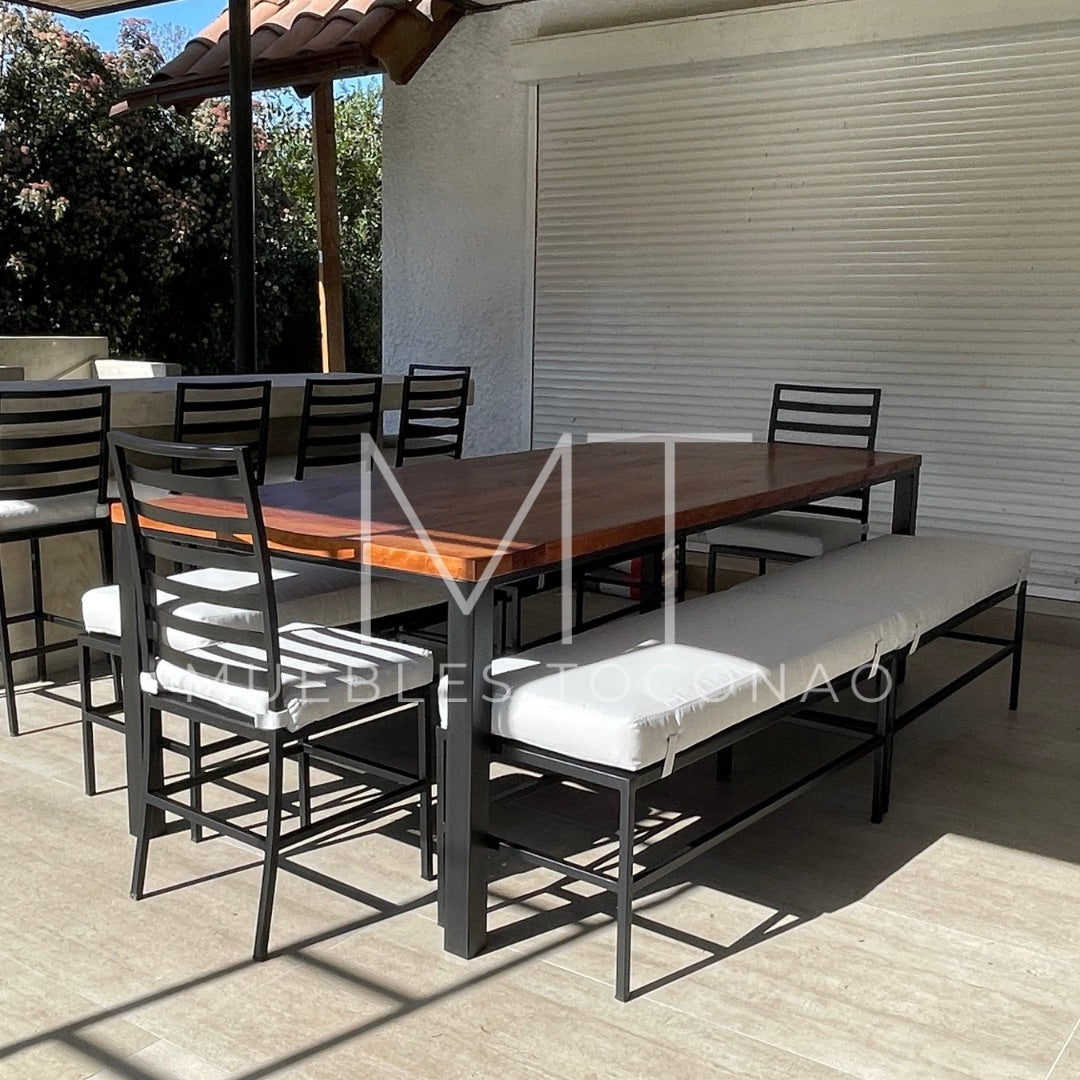 Mesa comedor cubierta roble