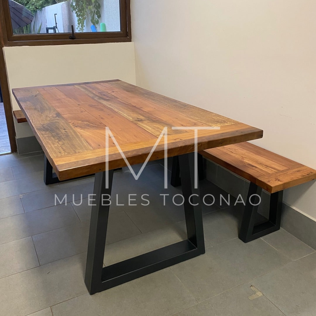 Mesa comedor cubierta roble