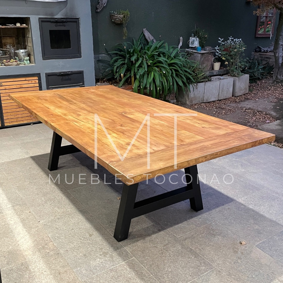 Mesa comedor cubierta roble