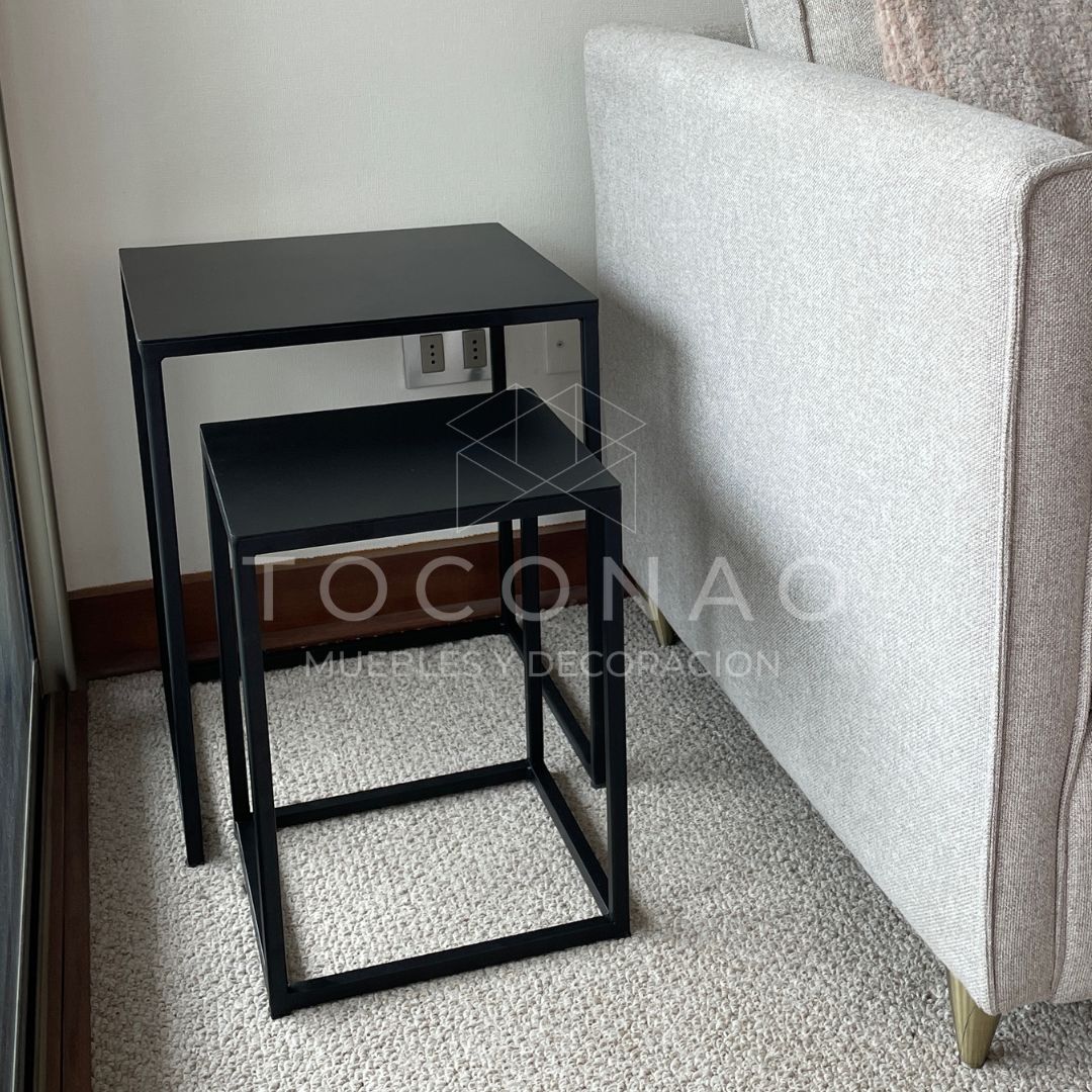 Mesa Lateral pata cubo