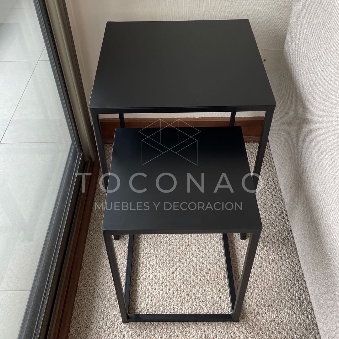 Mesa Lateral pata cubo